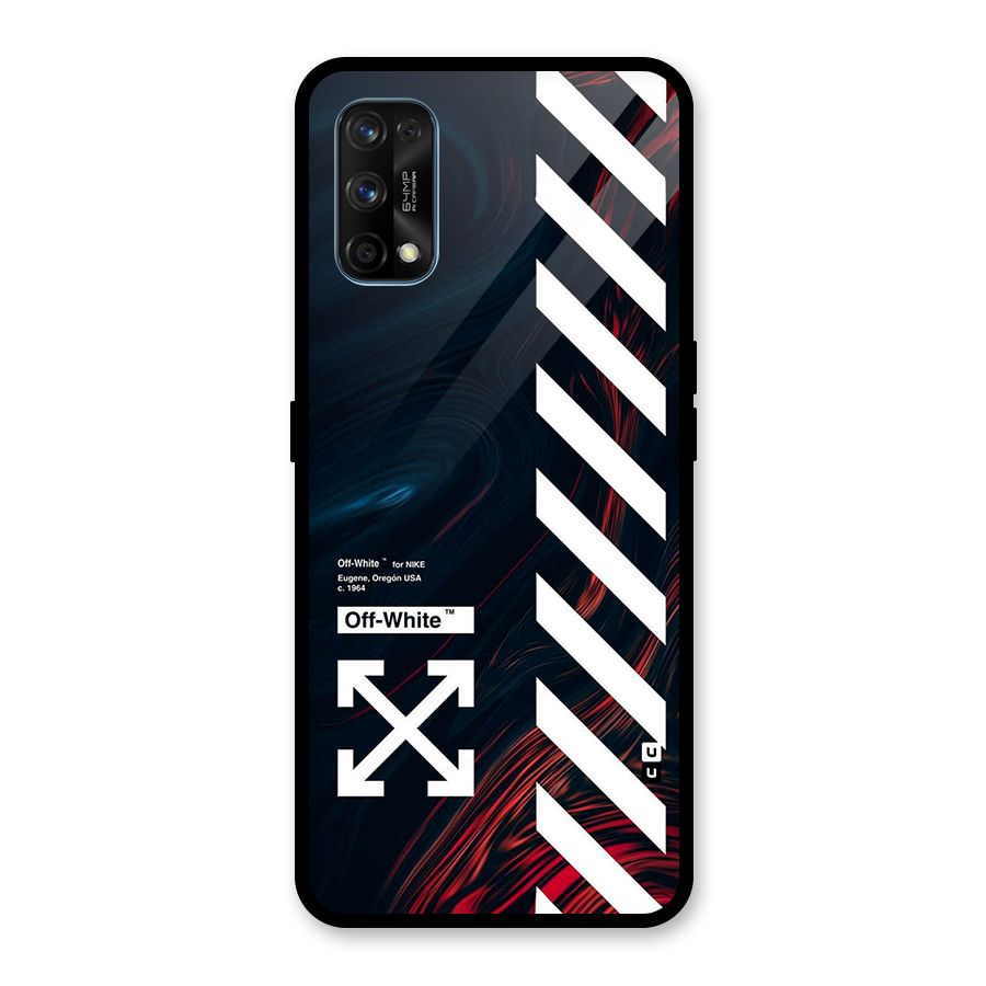 Awesome Stripes Glass Back Case for Realme 7 Pro