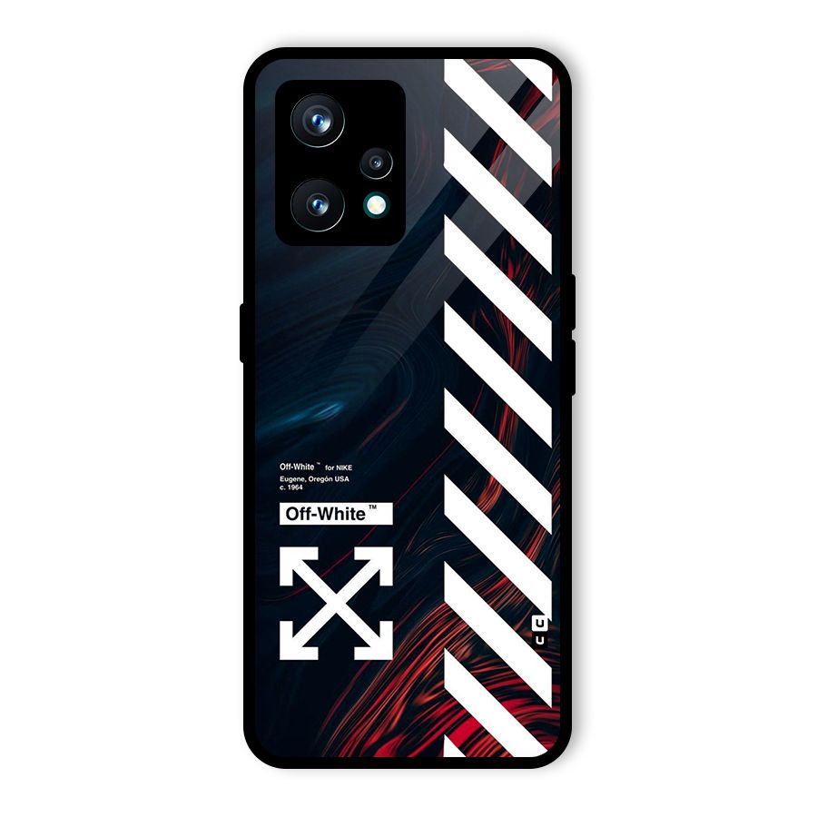 Awesome Stripes Glass Back Case for Realme 9 Pro Plus 5G