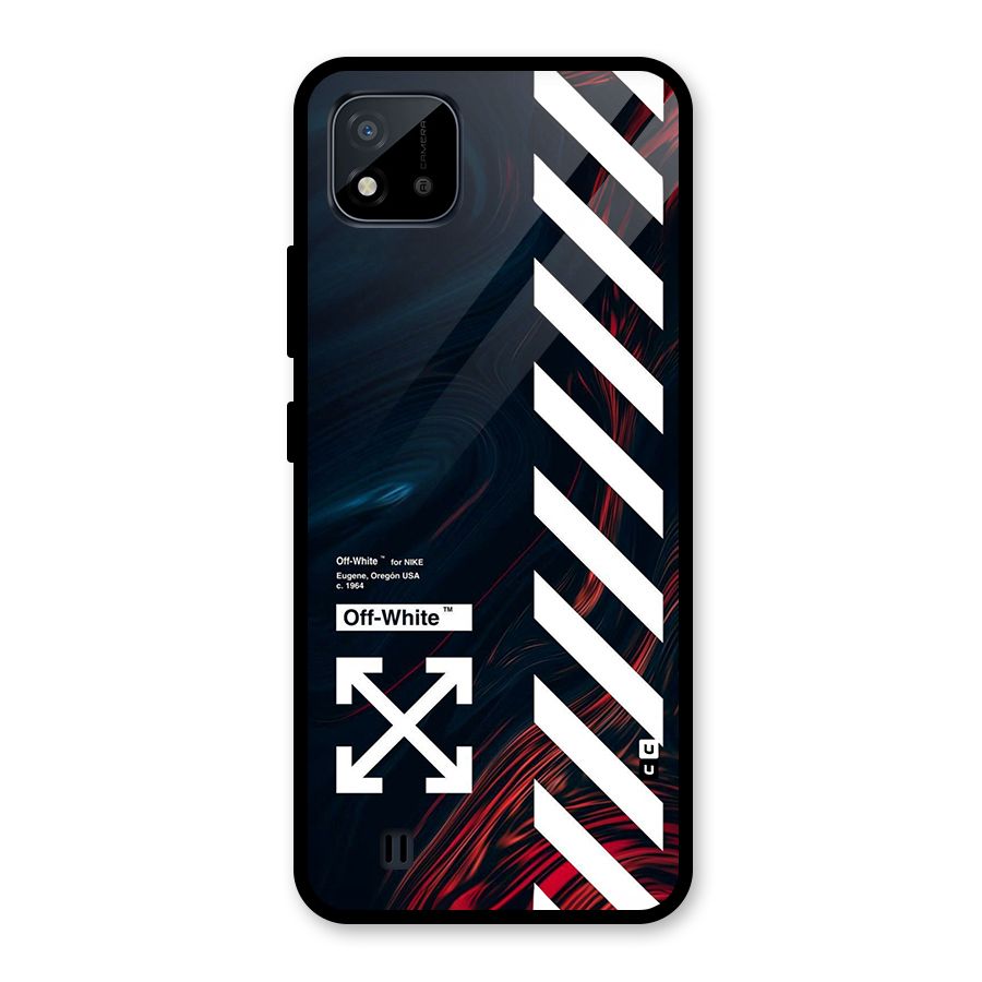 Awesome Stripes Glass Back Case for Realme C11 2021