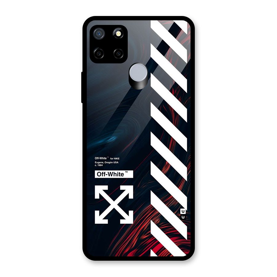 Awesome Stripes Glass Back Case for Realme C12
