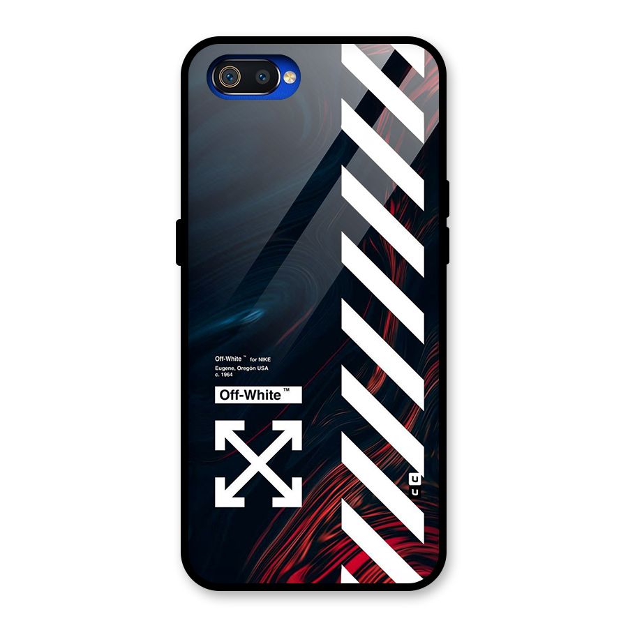 Awesome Stripes Glass Back Case for Realme C2