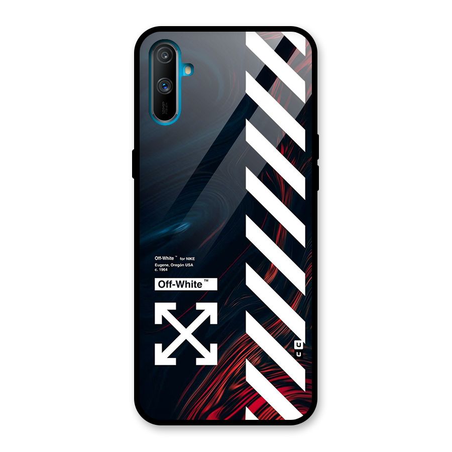 Awesome Stripes Glass Back Case for Realme C3