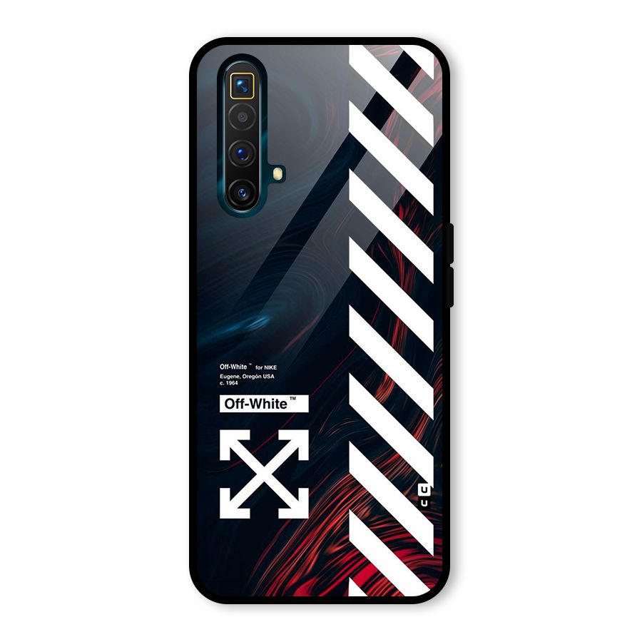 Awesome Stripes Glass Back Case for Realme X3