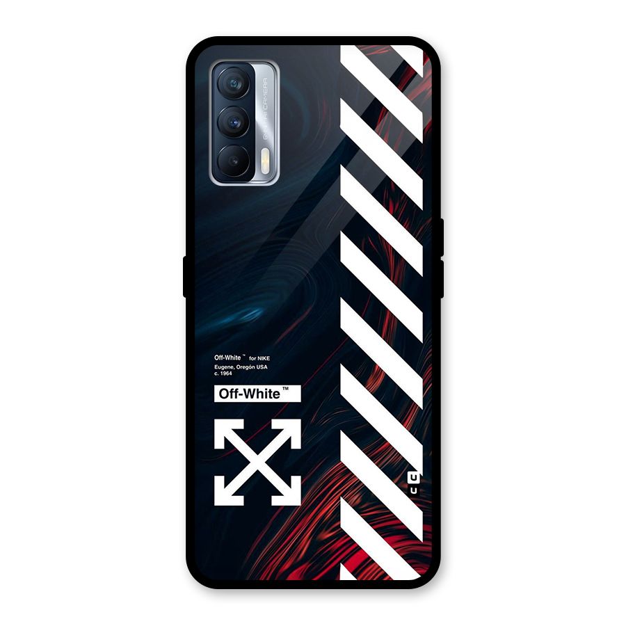 Awesome Stripes Glass Back Case for Realme X7