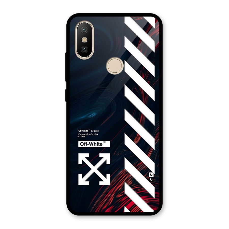 Awesome Stripes Glass Back Case for Redmi A1