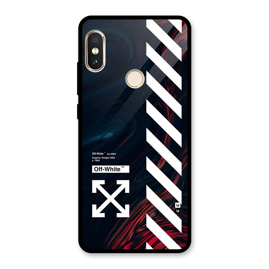 Awesome Stripes Glass Back Case for Redmi Note 5 Pro