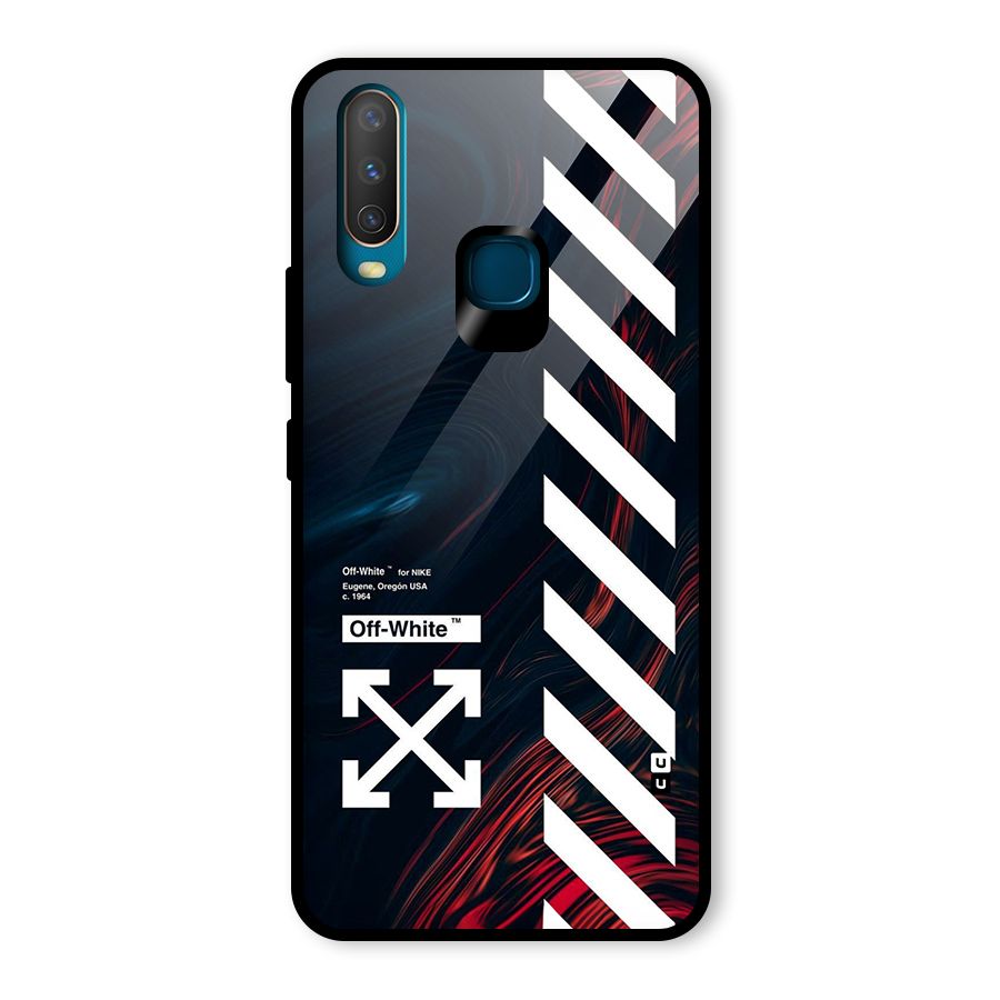 Awesome Stripes Glass Back Case for Vivo U10