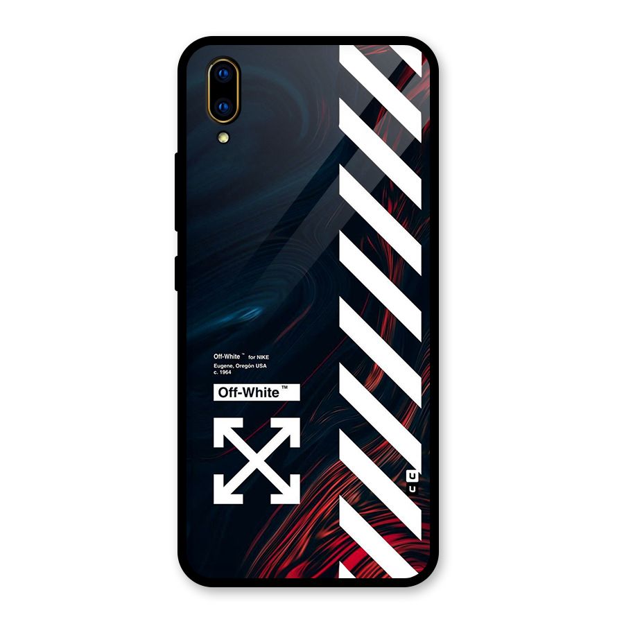Awesome Stripes Glass Back Case for Vivo V11 Pro