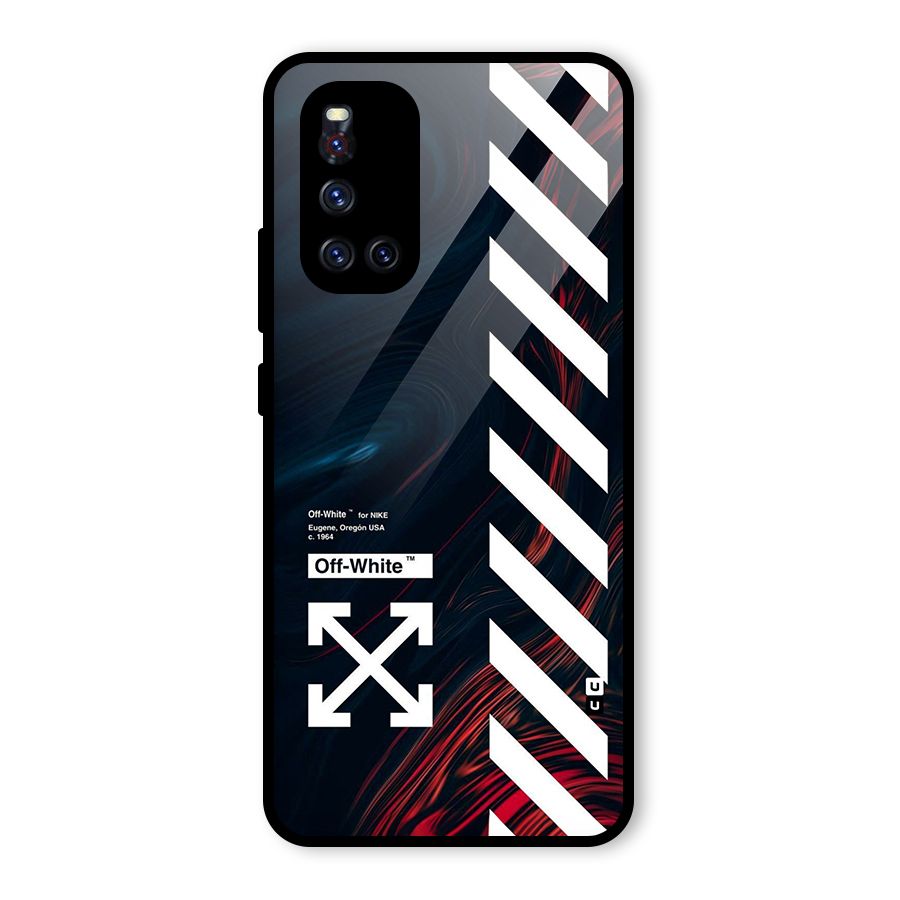 Awesome Stripes Glass Back Case for Vivo V19