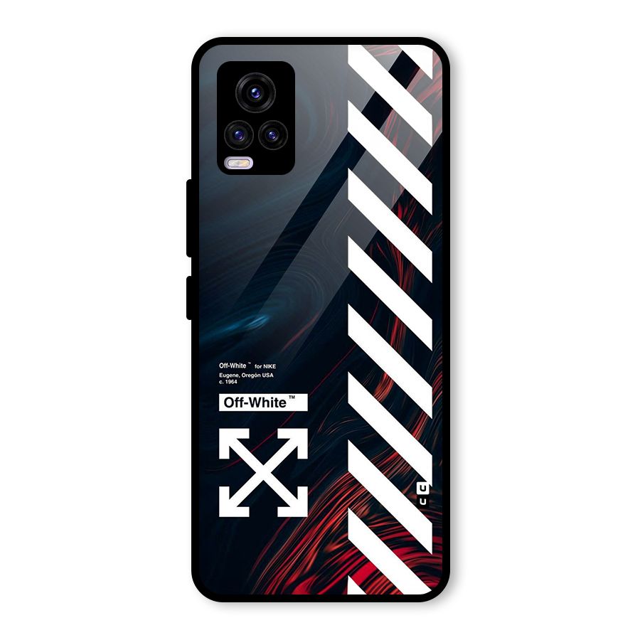 Awesome Stripes Glass Back Case for Vivo V20