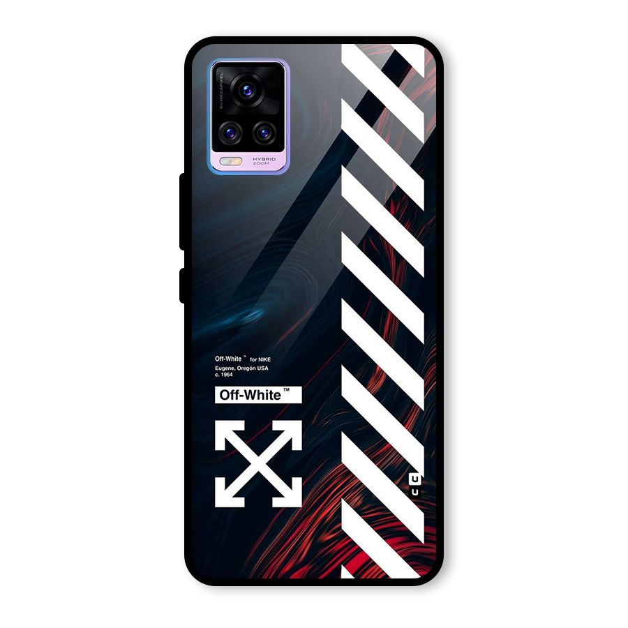 Awesome Stripes Glass Back Case for Vivo V20 Pro
