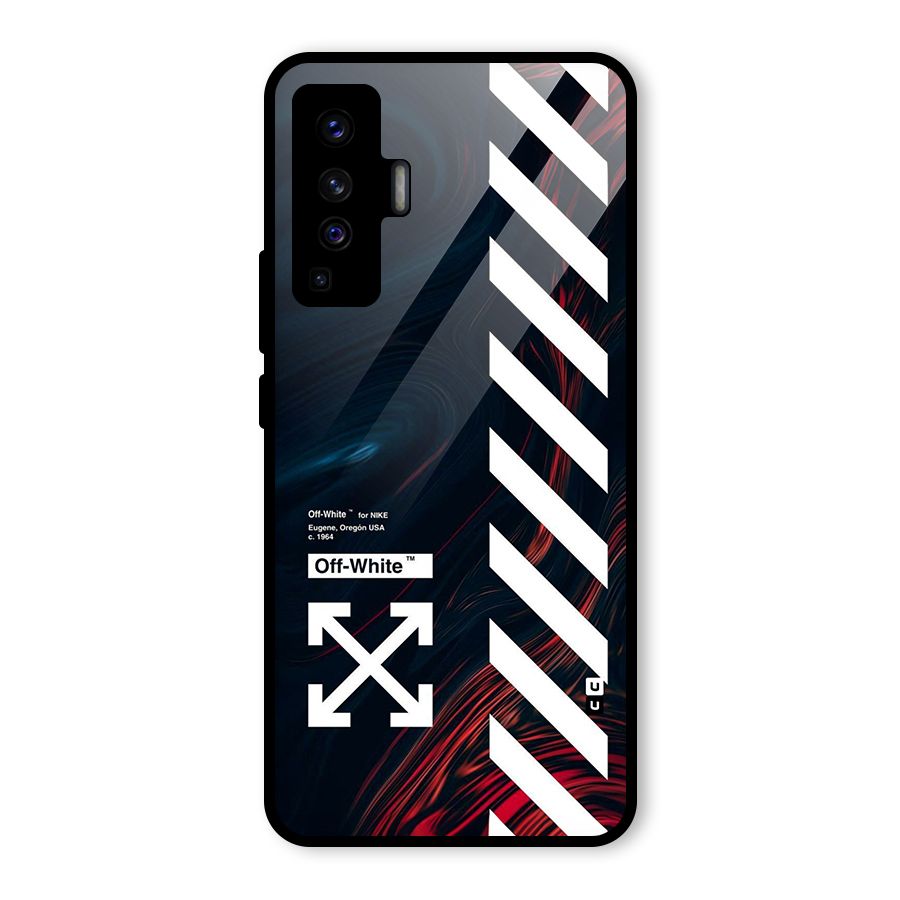 Awesome Stripes Glass Back Case for Vivo X50
