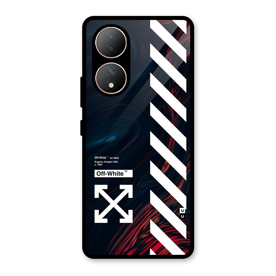 Awesome Stripes Glass Back Case for Vivo Y100A