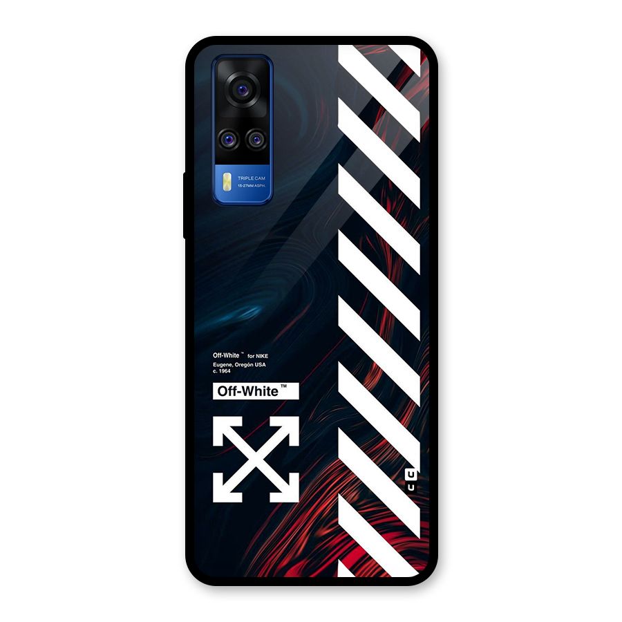 Awesome Stripes Glass Back Case for Vivo Y31