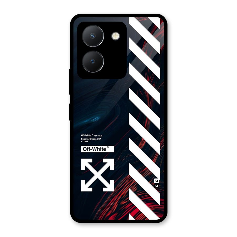 Awesome Stripes Glass Back Case for Vivo Y36