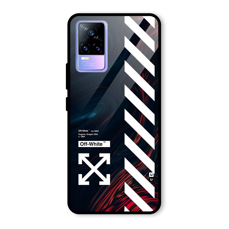 Awesome Stripes Glass Back Case for Vivo Y73