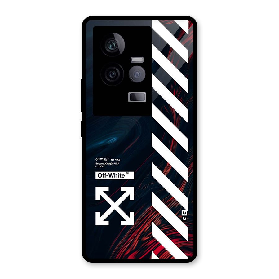 Awesome Stripes Glass Back Case for Vivo iQOO 11 5G
