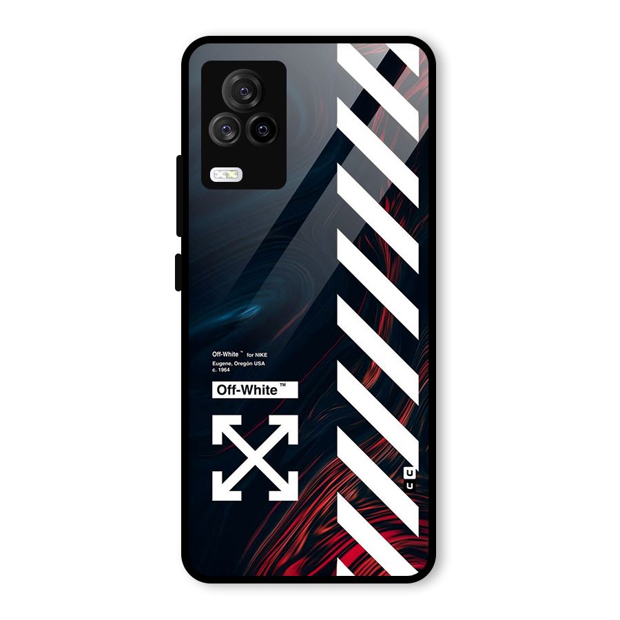 Awesome Stripes Glass Back Case for Vivo iQOO 7 Legend 5G