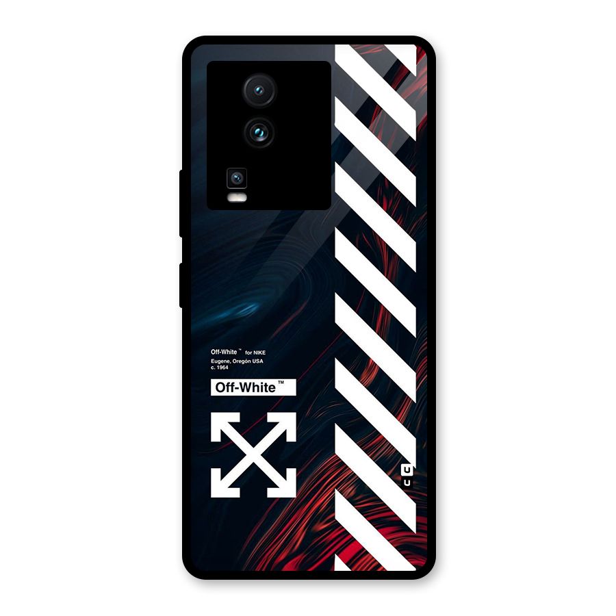 Awesome Stripes Glass Back Case for Vivo iQOO Neo 7