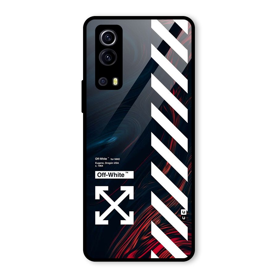 Awesome Stripes Glass Back Case for Vivo iQOO Z3