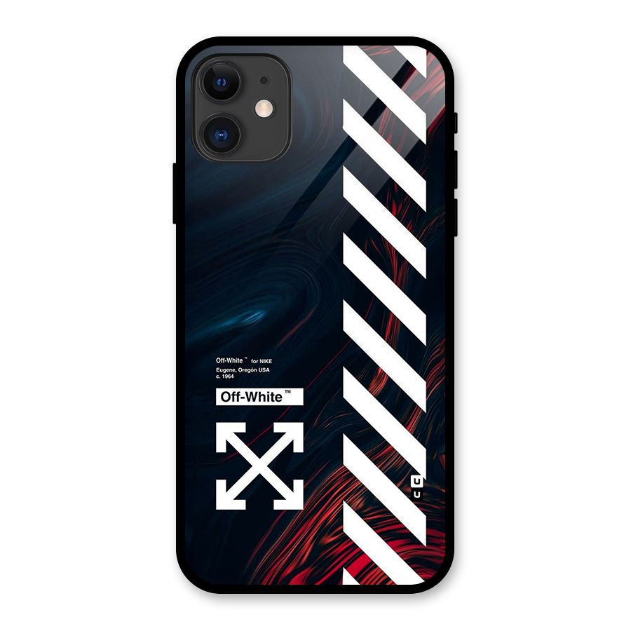 Awesome Stripes Glass Back Case for iPhone 11
