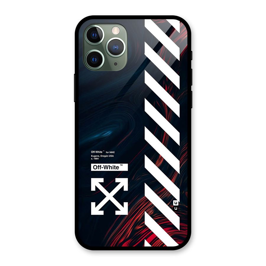 Awesome Stripes Glass Back Case for iPhone 11 Pro
