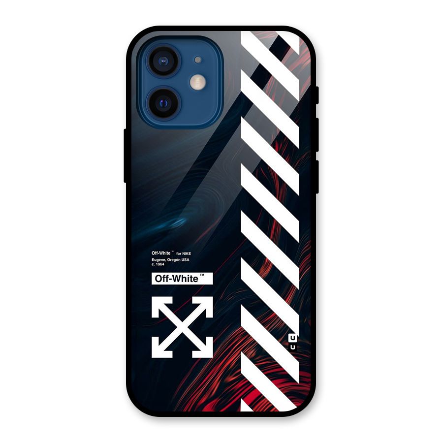 Awesome Stripes Glass Back Case for iPhone 12 Mini