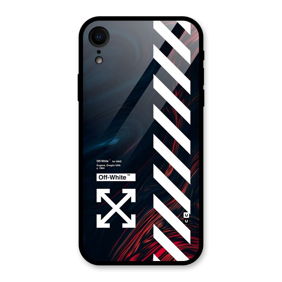 Awesome Stripes Glass Back Case for iPhone XR