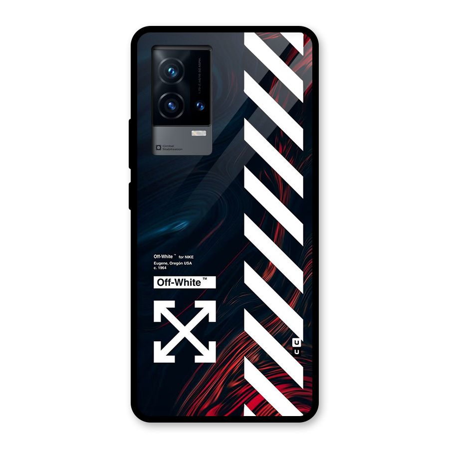 Awesome Stripes Glass Back Case for iQOO 9 5G