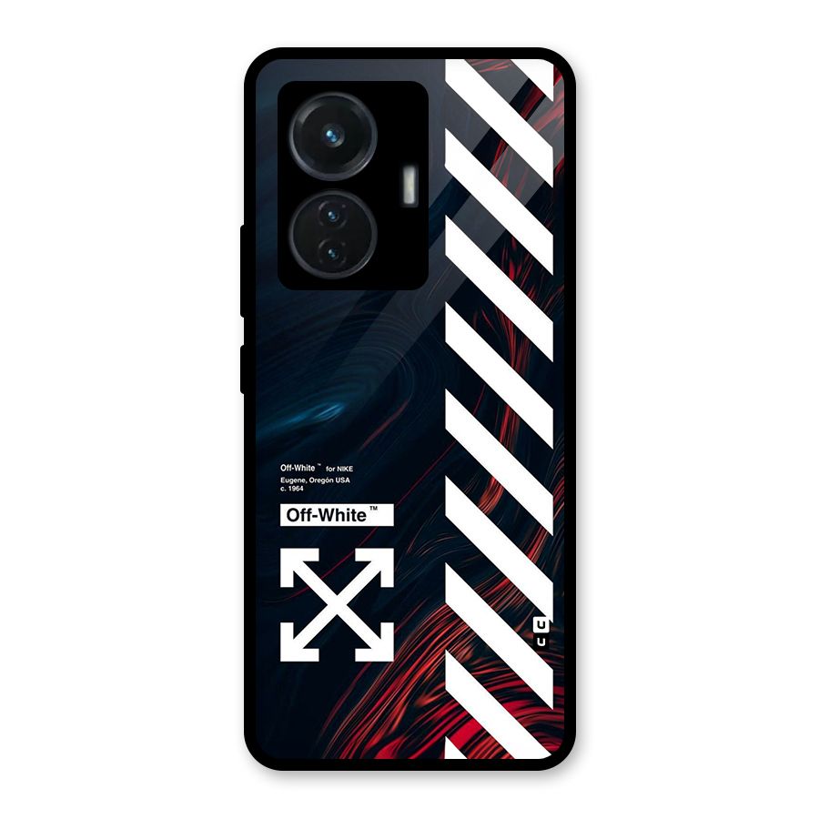 Awesome Stripes Glass Back Case for iQOO Z6 44W