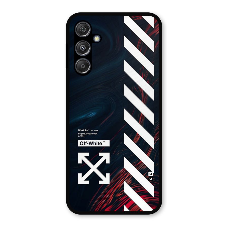 Awesome Stripes Metal Back Case for Galaxy M34 5G