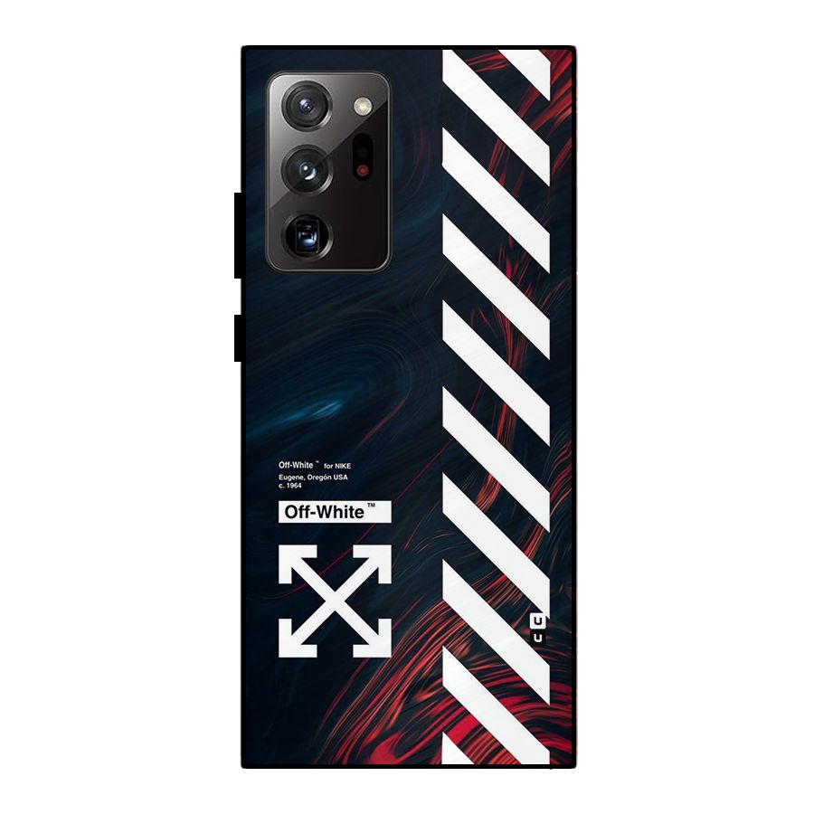 Awesome Stripes Metal Back Case for Galaxy Note 20 Ultra 5G
