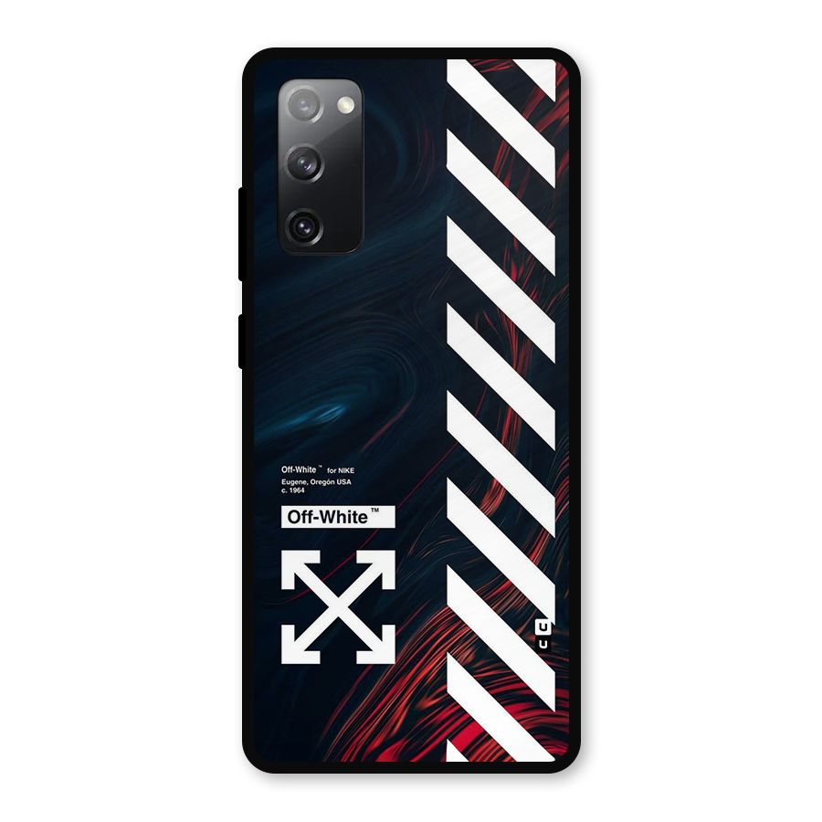 Awesome Stripes Metal Back Case for Galaxy S20 FE 5G