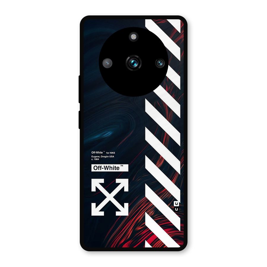 Awesome Stripes Metal Back Case for Realme 11 Pro Plus