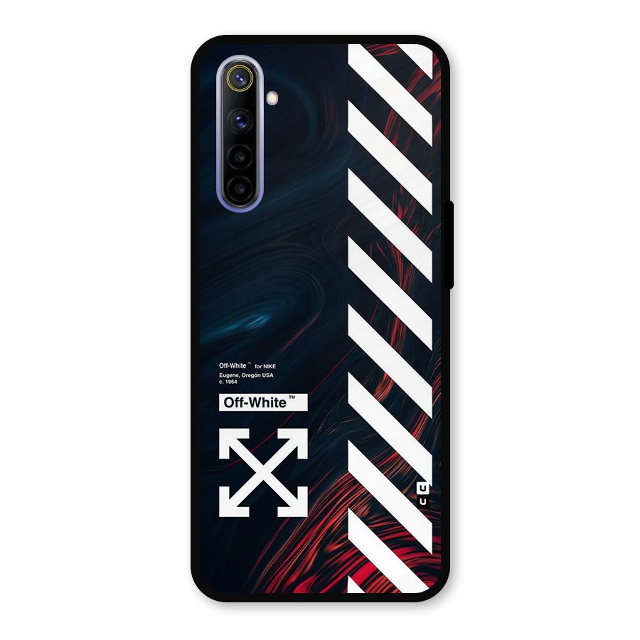 Awesome Stripes Metal Back Case for Realme 6i