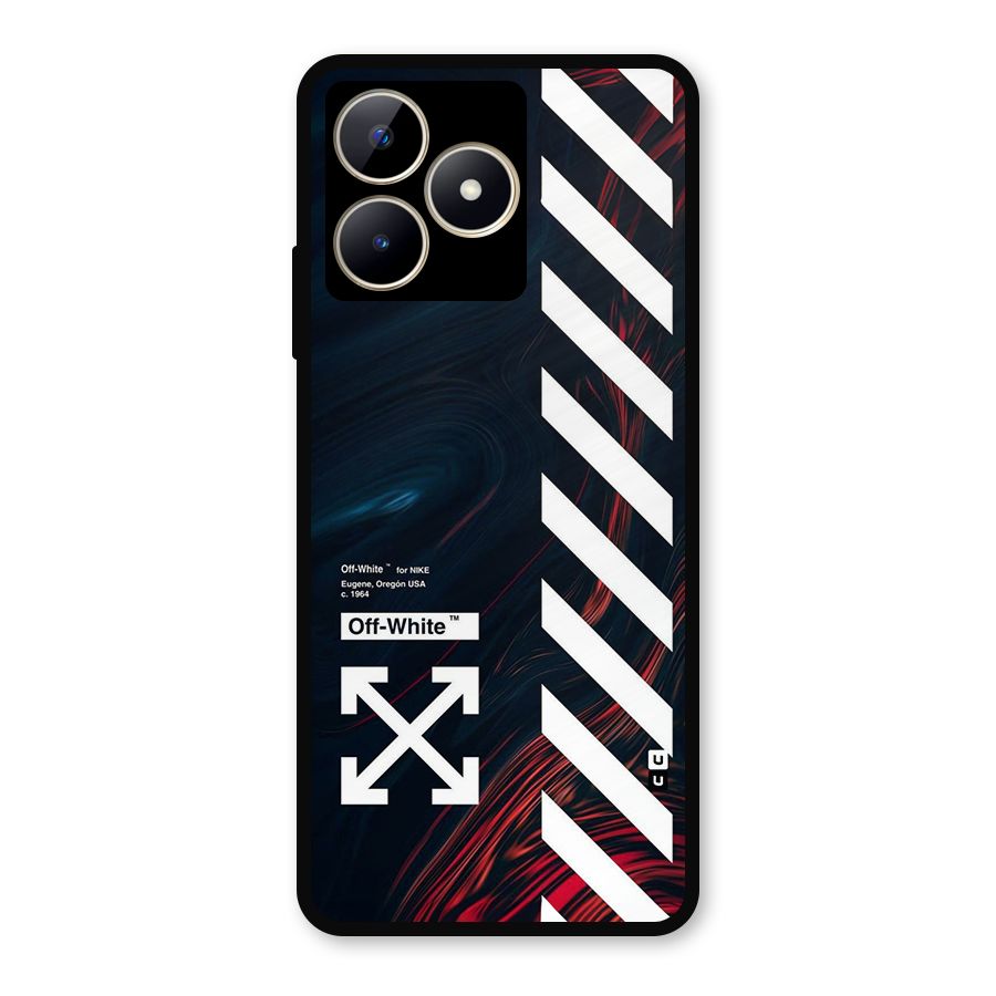 Awesome Stripes Metal Back Case for Realme C53