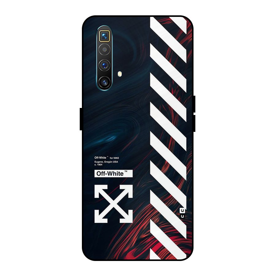 Awesome Stripes Metal Back Case for Realme X3 SuperZoom