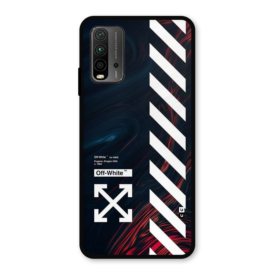 Awesome Stripes Metal Back Case for Redmi 9 Power