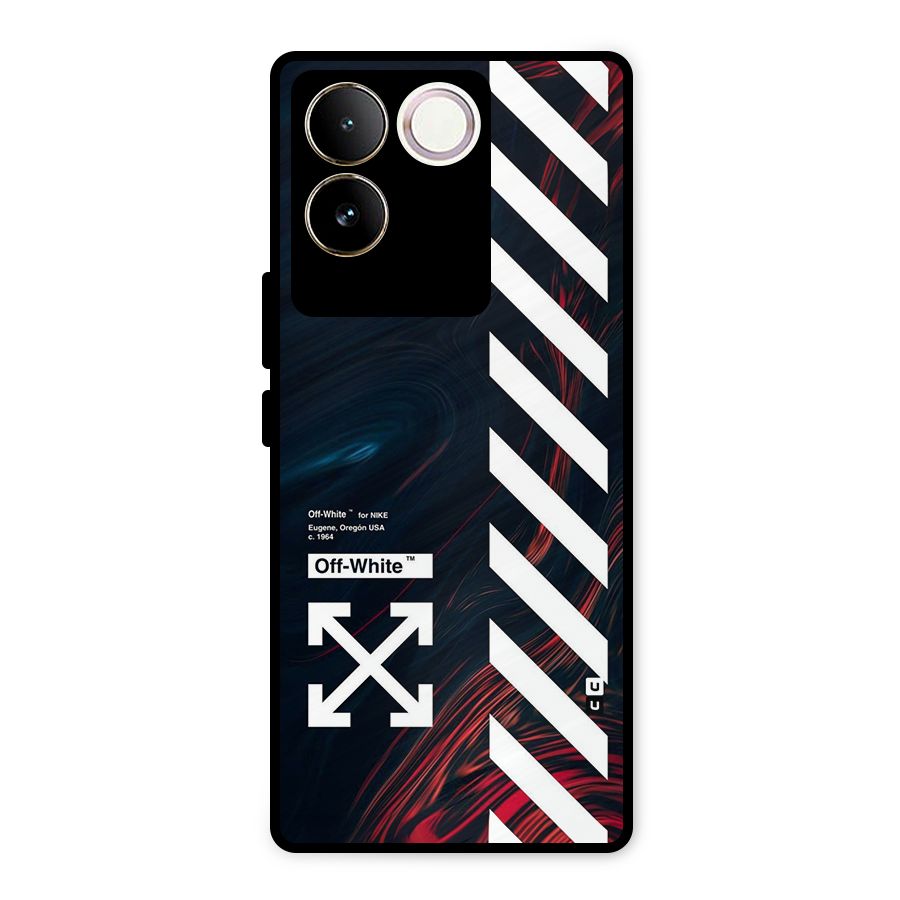 Awesome Stripes Metal Back Case for Vivo T2 Pro