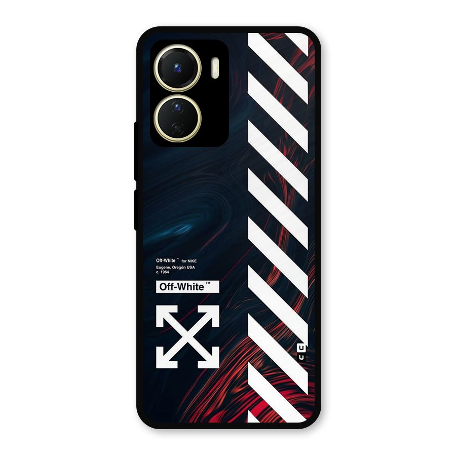 Awesome Stripes Metal Back Case for Vivo T2x