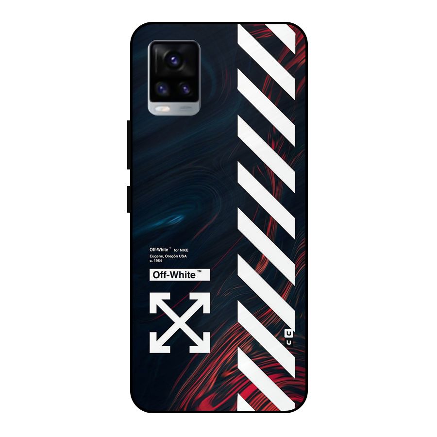 Awesome Stripes Metal Back Case for Vivo V20