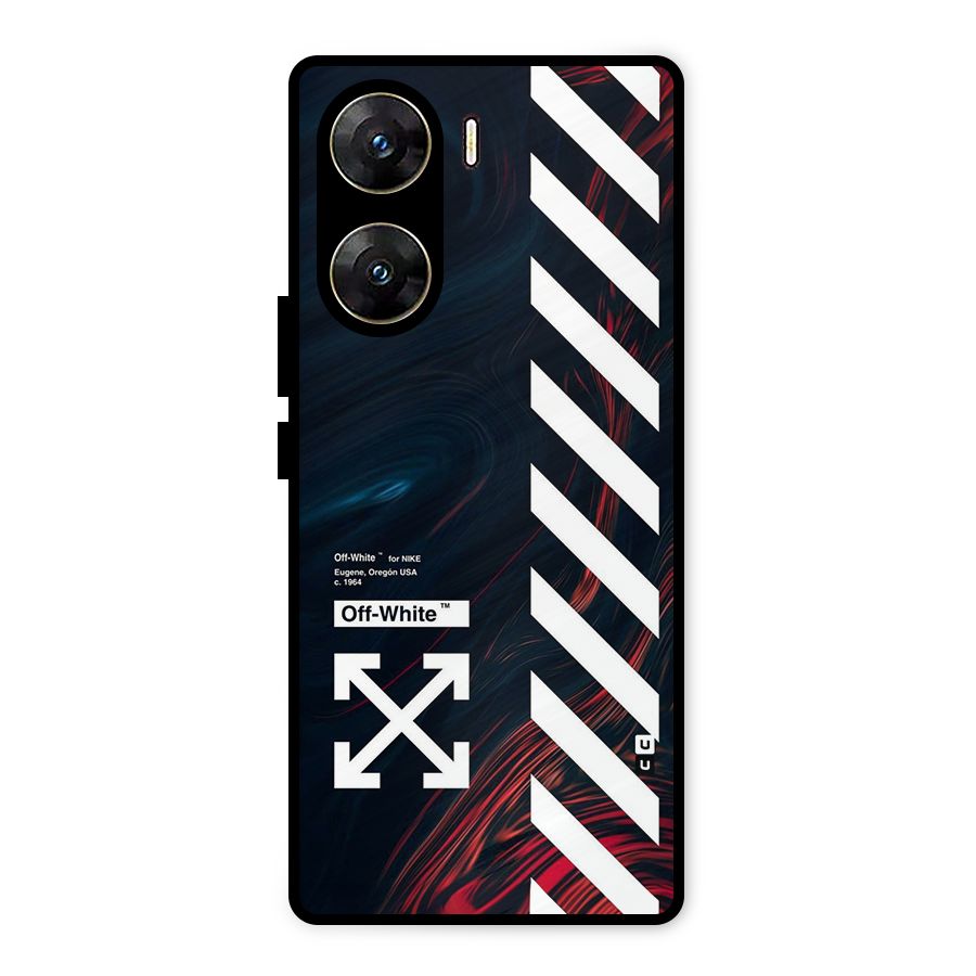 Awesome Stripes Metal Back Case for Vivo V29e