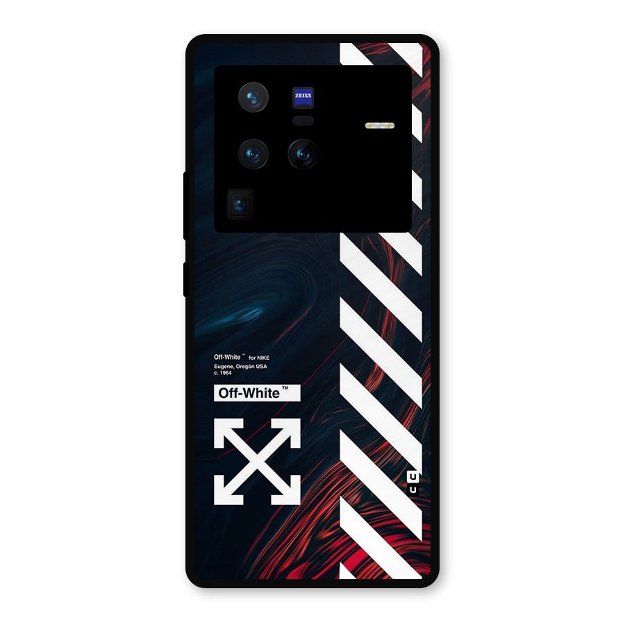 Awesome Stripes Metal Back Case for Vivo X80 Pro