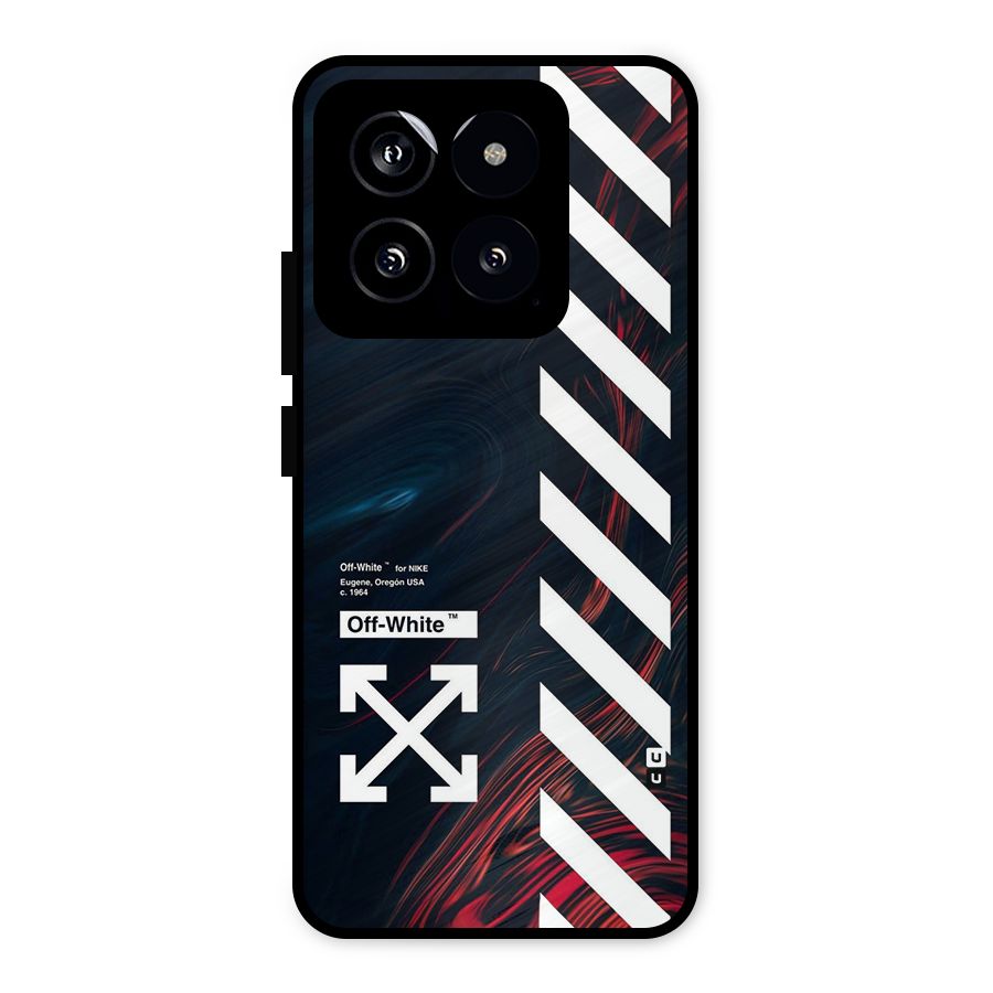 Awesome Stripes Metal Back Case for Xiaomi 14