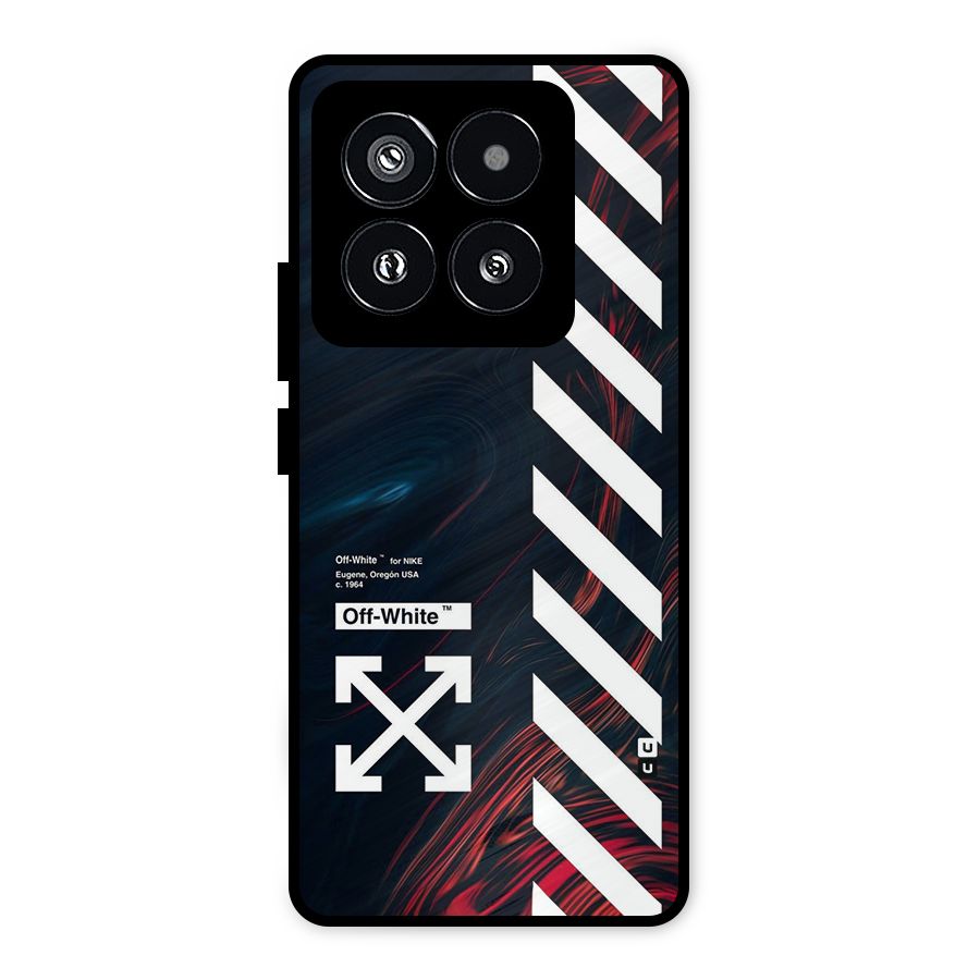 Awesome Stripes Metal Back Case for Xiaomi 14 Pro