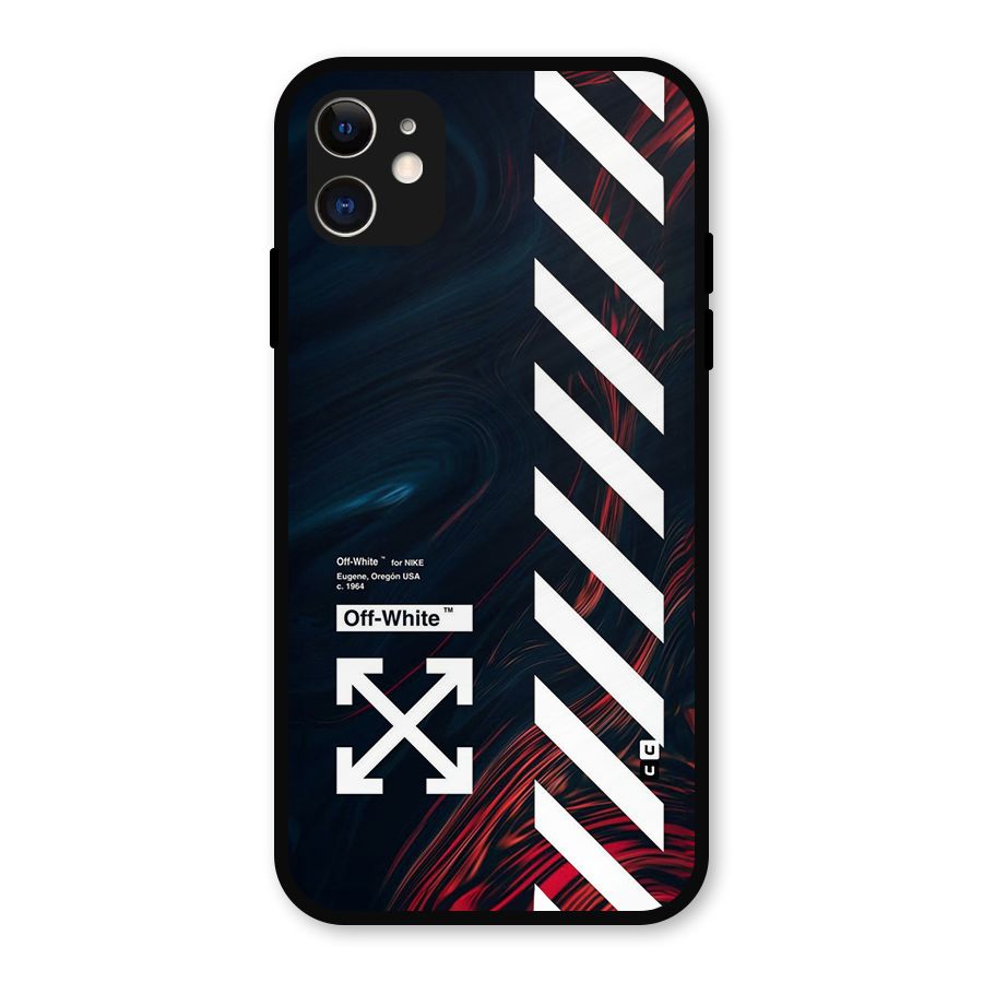 Awesome Stripes Metal Back Case for iPhone 11