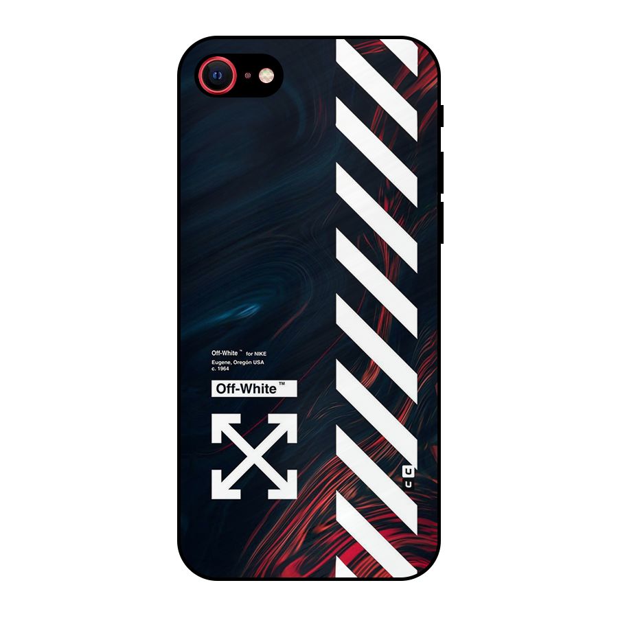 Awesome Stripes Metal Back Case for iPhone SE 2022