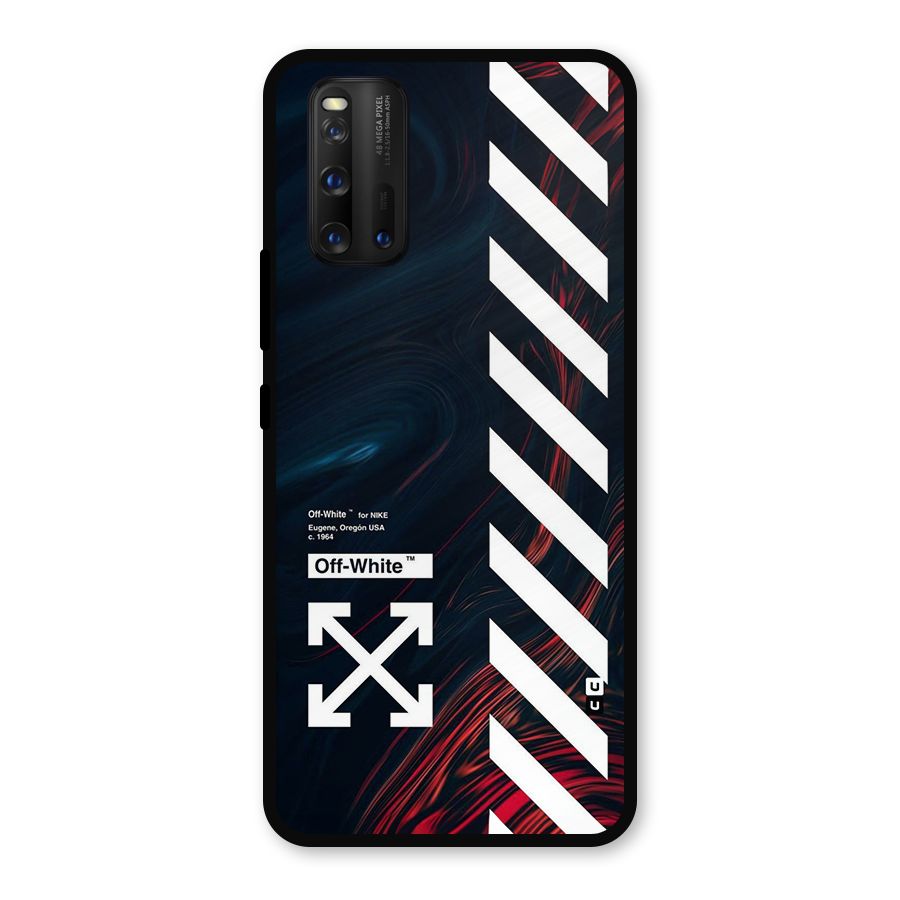Awesome Stripes Metal Back Case for iQOO 3