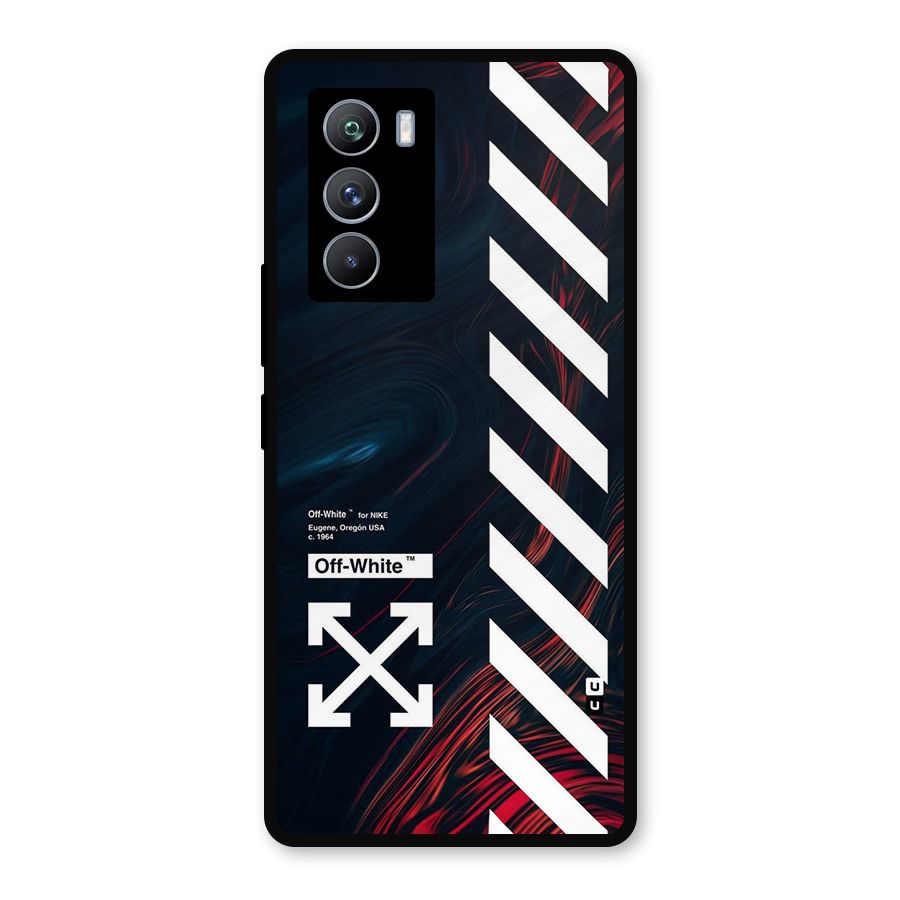 Awesome Stripes Metal Back Case for iQOO 9 SE