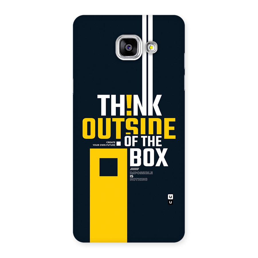 Awesome Think Out Side Back Case for Galaxy A5 (2016)